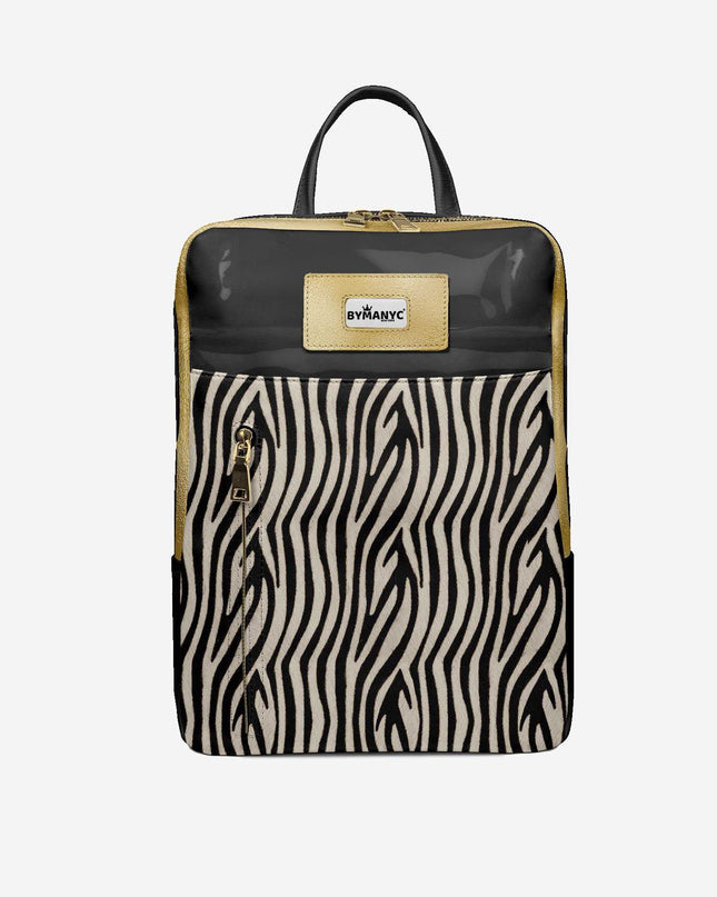 Vegan Urban Laptop Backpack 16” | BYMANYC ® New York Skyline Flow-2