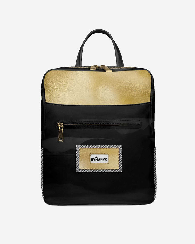 Vegan Urban Luxe Backpack 13” | BYMANYC ® New York Sleek Design-1