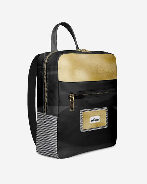 Vegan Urban Luxe Backpack 13” | BYMANYC ® New York Sleek Design-0