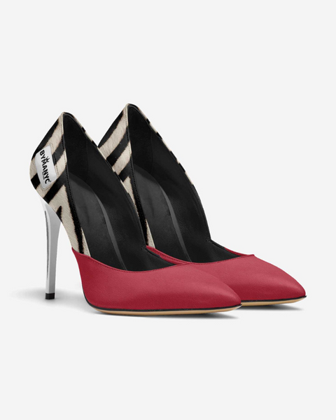 Vegan Women’s Stiletto Shoe BYMANYC ® New York – SOHO Midnight Edge-1
