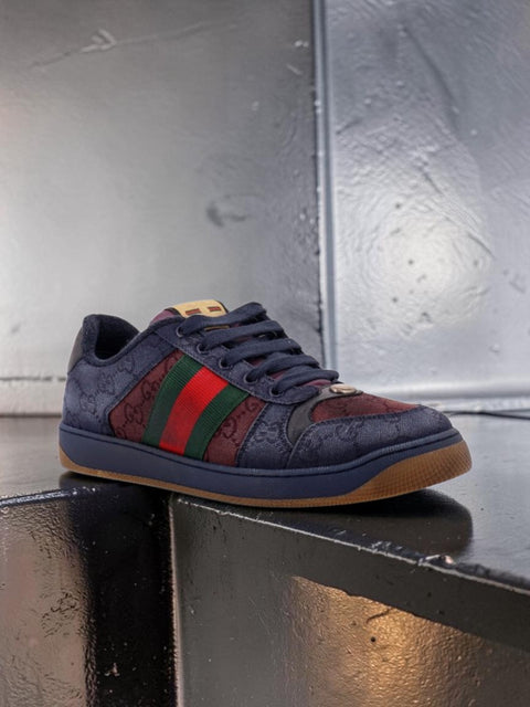 GUCCI GG Bicolor Fabric Sneakers