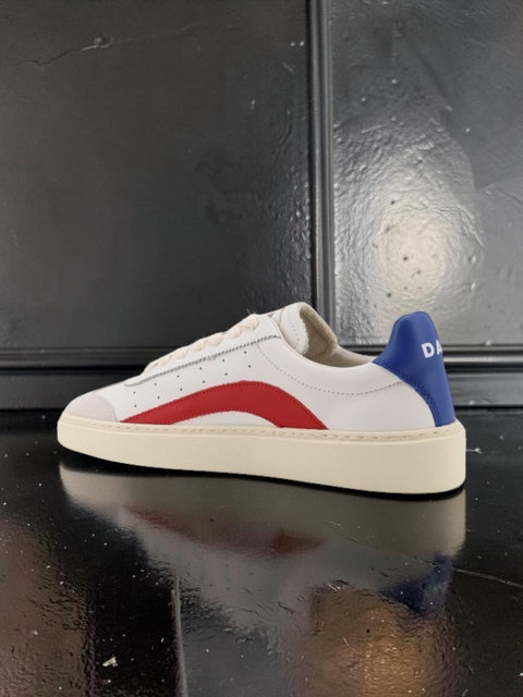 DSQUARED2 Rider Leather Low-Top Sneakers