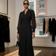 Schwarzes Blazer Maxi-Kleid SOHO – New Collection