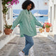 Damen Bluse LAGUNA BEACH – Boutique Fashion Top – BYMANYC ® New York
