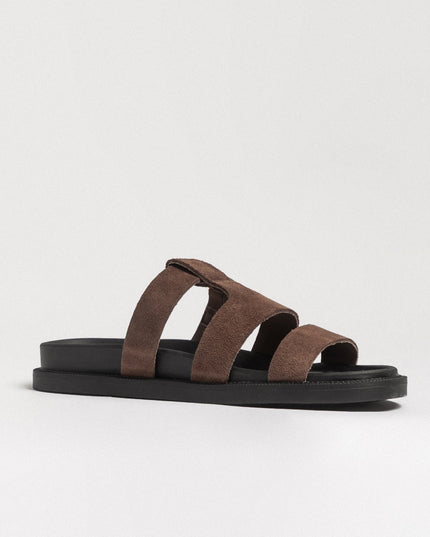 Women's leather sandals