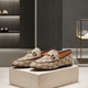 GUCCI GG Fabric Jordaan Loafers