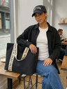 Schwarze Canvas Tote Bag NoHo – BYMANYC ® New York