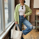 WOMEN'S BAG Cream Canvas Tote LEXINGTON - BYMANYC ® New York-1
