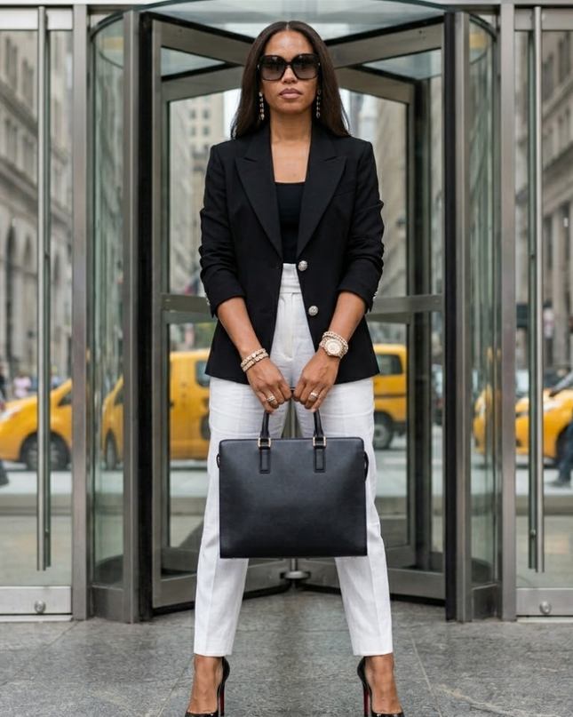 WOMEN'S BLAZER BROADWAY New Collection WALL STREET BYMANYC ® New York-1