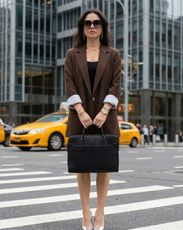 WOMEN'S BLAZER BRYANT PARK New Collection WALL STREET BYMANYC ® New York-1