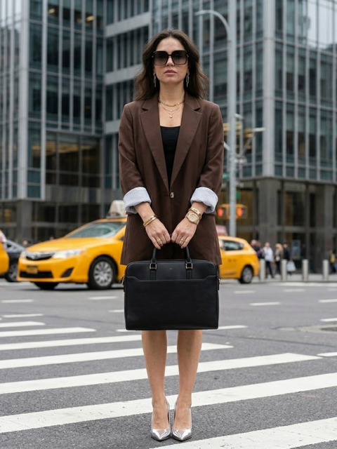 WOMEN'S BLAZER BRYANT PARK New Collection WALL STREET BYMANYC ® New York-1
