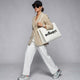 Damen-Blazer Beige Nadelstreifen NOLITA - BYMANYC ® New York