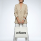 WOMEN'S BLAZER Beige Striped NOLITA - BYMANYC ® New York-0
