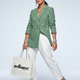 WOMEN'S BLAZER Green Tweed TRIBECA - BYMANYC ® New York-0