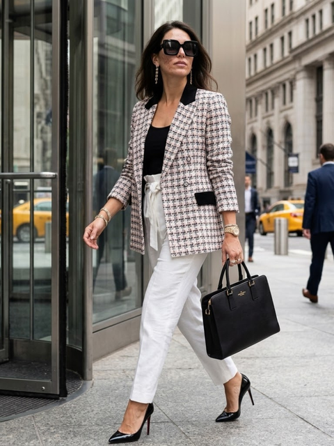 WOMEN'S BLAZER LEXINGTON New Collection WALL STREET BYMANYC ® New York-1