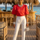 WOMEN'S BLOUSE ASTORIA New Collection IBIZA Summer – BYMANYC ® New York-0