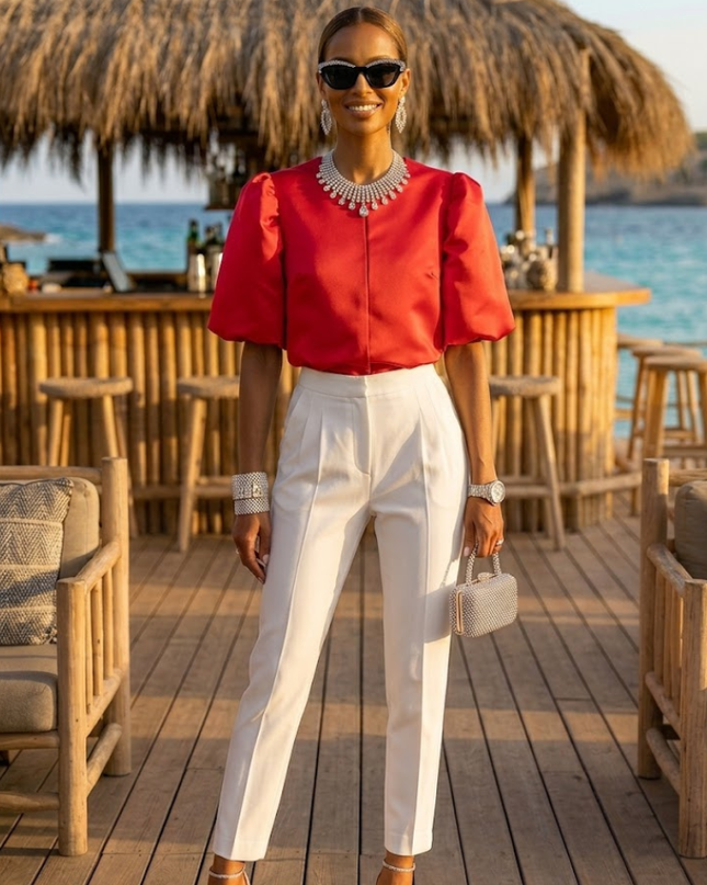 WOMEN'S BLOUSE ASTORIA New Collection IBIZA Summer – BYMANYC ® New York-0