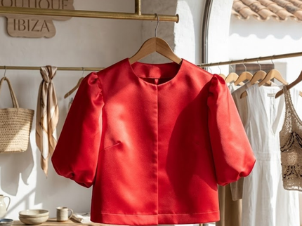 WOMEN'S BLOUSE ASTORIA New Collection IBIZA Summer – BYMANYC ® New York-1
