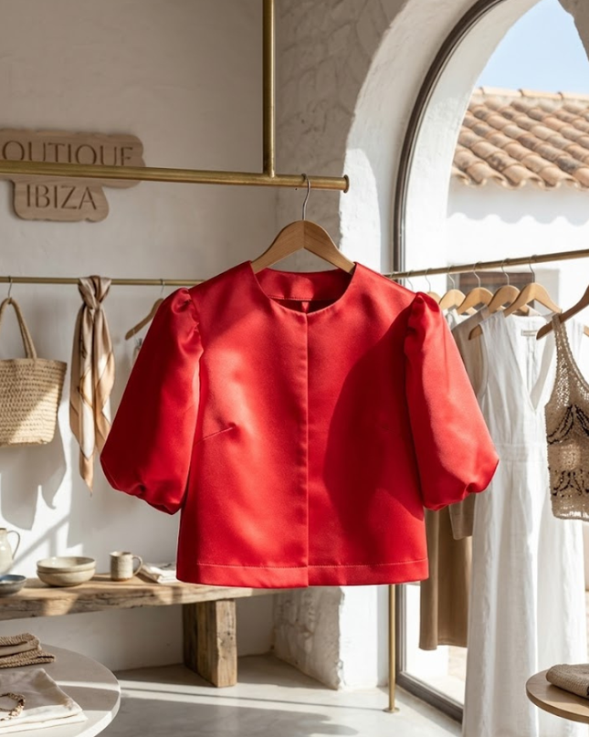 WOMEN'S BLOUSE ASTORIA New Collection IBIZA Summer – BYMANYC ® New York-1