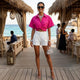 Damenbluse BELMONT Neue Kollektion IBIZA Summer – BYMANYC ® New York