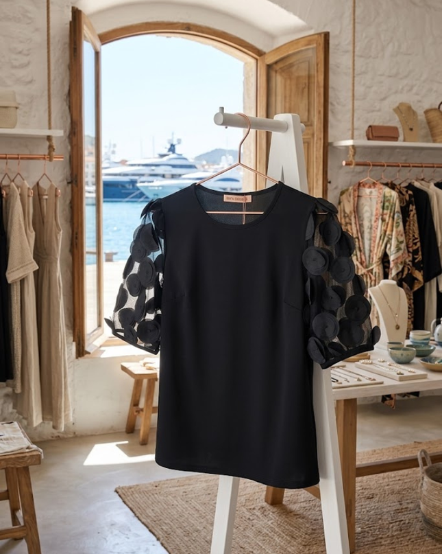 Damenbluse BOSTON – Boutique Fashion Top