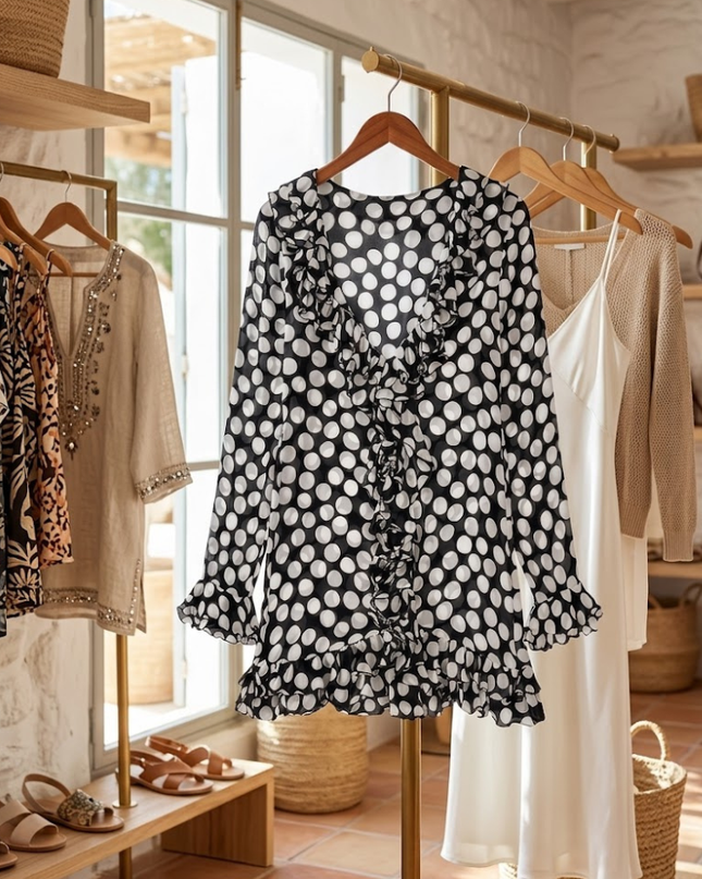WOMEN'S BLOUSE GRAMERCY New Collection IBIZA Summer – BYMANYC ® New York-1