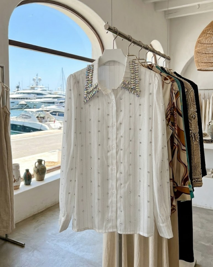 Damen Bluse Las Vegas – Boutique Fashion Top