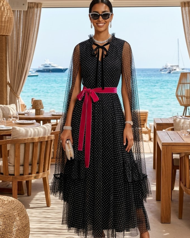 WOMEN'S DRESS CALA VADELLA IBIZA Collection BYMANYC ® New York-0