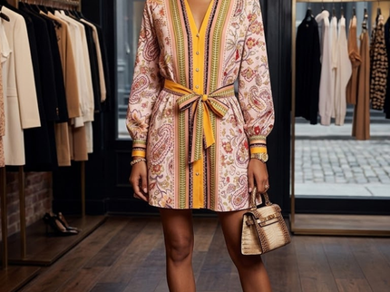 Damenkleid TRIBECA Paisley Maxi – New Collection NOLITA | BYMANYC ® New York