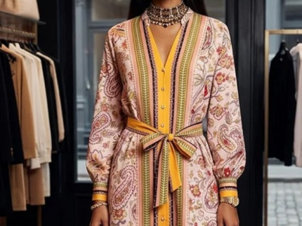 Damenkleid TRIBECA Paisley Maxi – New Collection NOLITA | BYMANYC ® New York