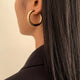 WOMEN'S EARRINGS Color Oro BELVEDERE - BYMANYC ® New York-0