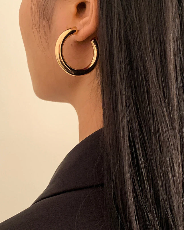 WOMEN'S EARRINGS Color Oro BELVEDERE - BYMANYC ® New York-0