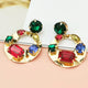WOMEN'S EARRINGS Gold Color CARNEGIE - BYMANYC ® New York-1