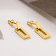 WOMEN'S EARRINGS Gold Color HUDSON - BYMANYC ® New York-1