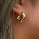 WOMEN'S EARRINGS Gold Color HUDSON - BYMANYC ® New York-0