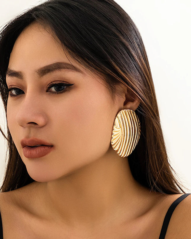 WOMEN'S EARRINGS Gold Color MADISON - BYMANYC ® New York-0