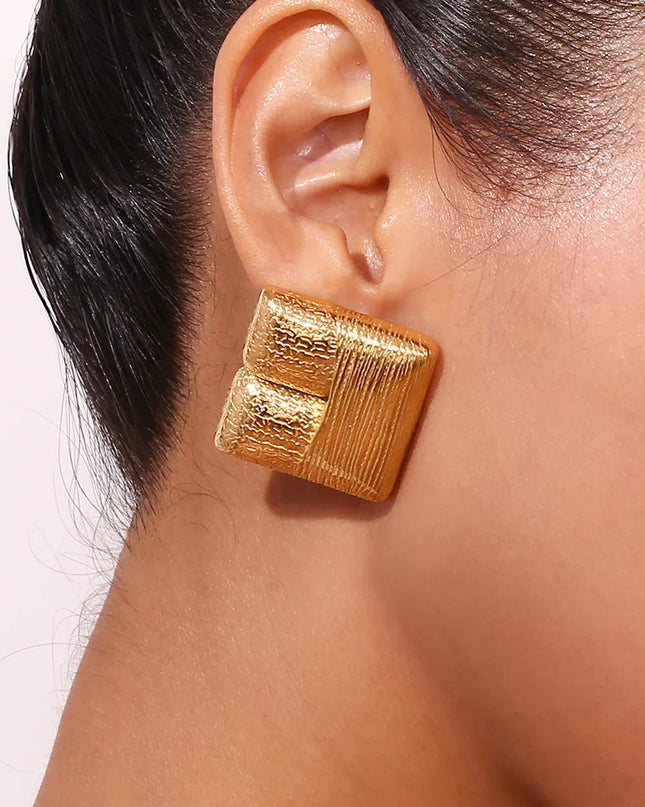 WOMEN'S EARRINGS Gold Color SOHO - BYMANYC ® New York-0