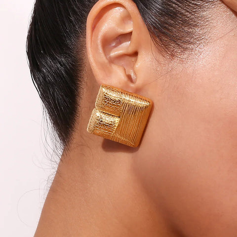 WOMEN'S EARRINGS Gold Color SOHO - BYMANYC ® New York-0