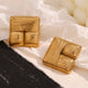 WOMEN'S EARRINGS Gold Color SOHO - BYMANYC ® New York-1