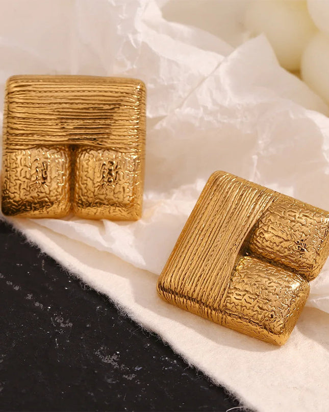 WOMEN'S EARRINGS Gold Color SOHO - BYMANYC ® New York-1