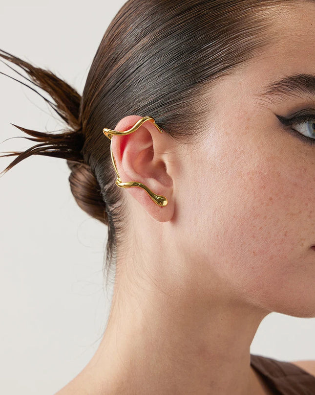WOMEN'S EARRINGS Gold Color TRIBECA - BYMANYC ® New York-0