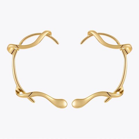 WOMEN'S EARRINGS Gold Color TRIBECA - BYMANYC ® New York-2
