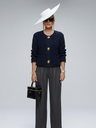 Damen Strickjacke Upper East Side | Indigo | New Collection