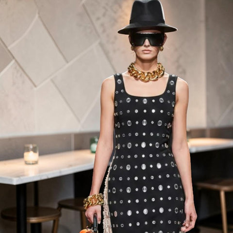 Noir Crystal Column • UPPER EAST Neue Kollektion – BYMANYC® New York