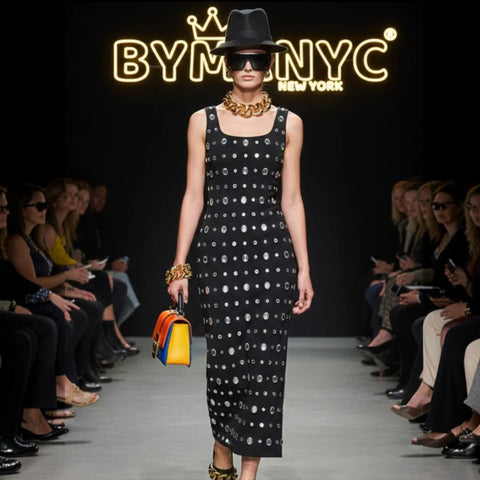 Noir Crystal Column • UPPER EAST Neue Kollektion – BYMANYC® New York