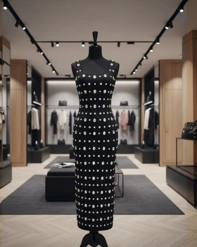 Noir Crystal Column • UPPER EAST Neue Kollektion – BYMANYC® New York