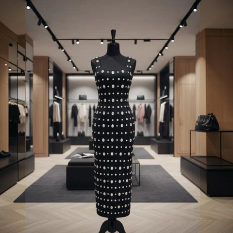 Noir Crystal Column • UPPER EAST Neue Kollektion – BYMANYC® New York