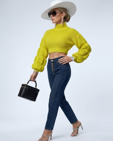 BYMANYC ® New York | East Village Sweater | Yellow