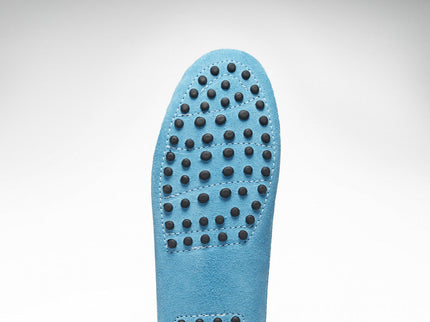 Women's Penny Driving Loafers, turquoise suede