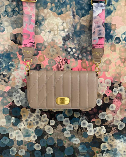 LaBante London | Aurora Crossbody Bag | Iris Scott | Beige